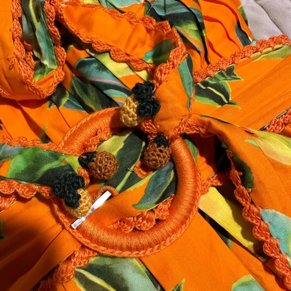 Farm Rio Gorgeous color pear dress - Picture 3 of 5